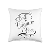 Best Cugina Ever Italian Female Cousin Throw Pillow