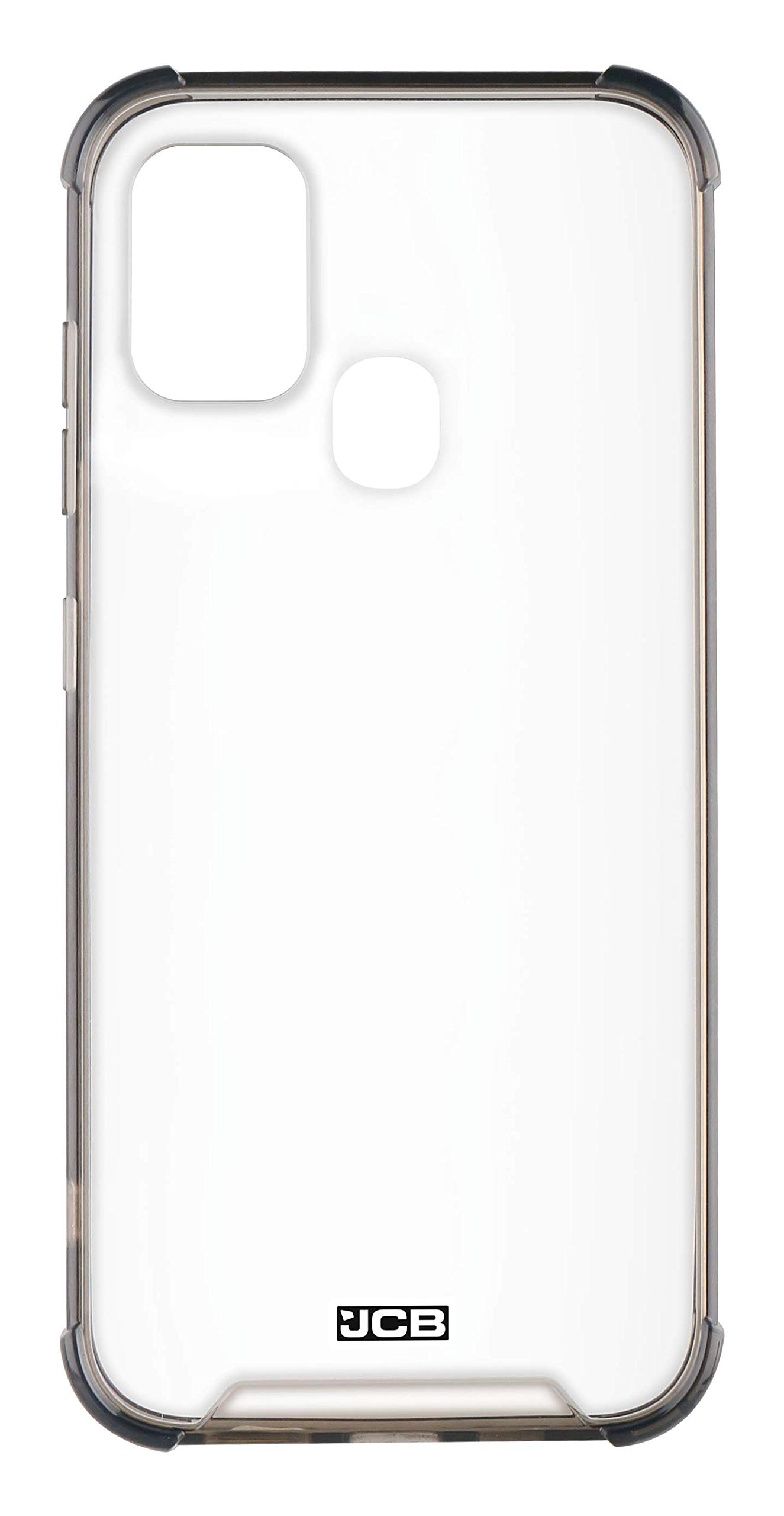 JCB Toughcase Samsung Galaxy A21S Clear & Smoked Shockproof Protective Mobile Phone Case