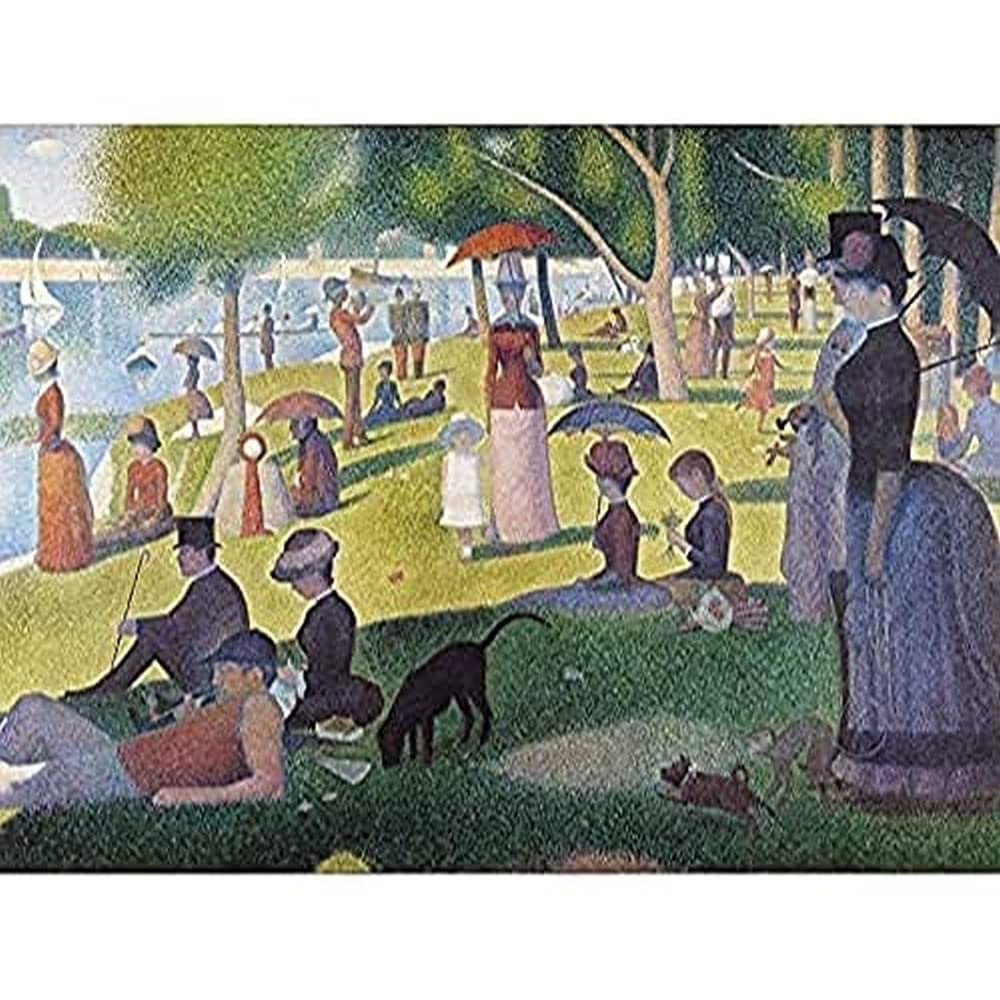 Georges Seurat A Sunday On La Grande Jatte 1884 Unframed Wall Art Print Poster Home Decor Premium