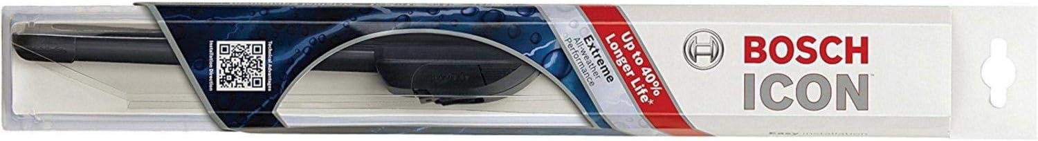 Bosch Automotive ICON 20A Wiper Blade, Up to 40% Longer Life - 20 (Pack of 1), Black