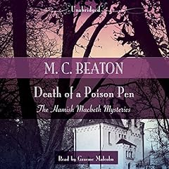 Death of a Poison Pen Audiobook By M. C. Beaton cover art