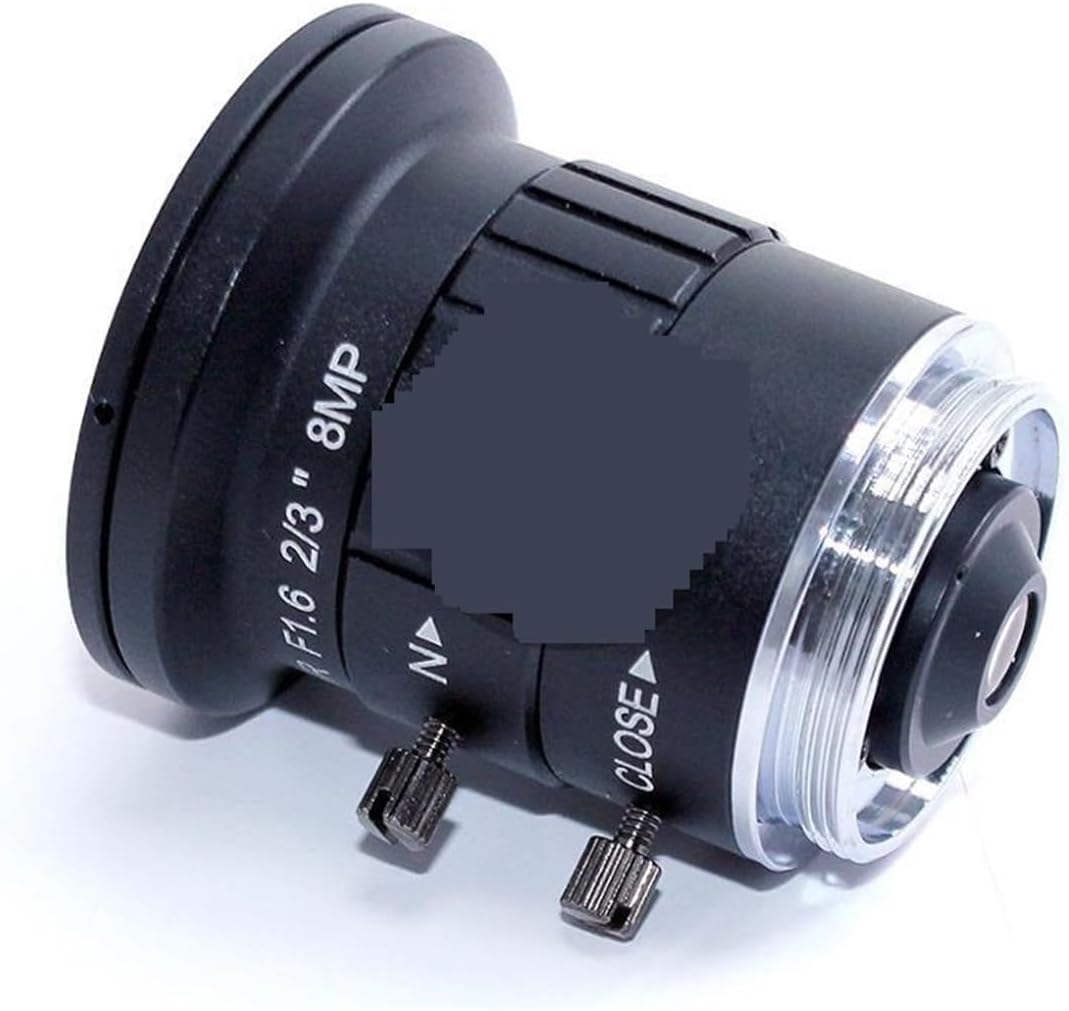 4K 8MP 2.5mm レンズ 2/3インチ F1.6 IR 魚眼レンズ 広角ビュー CS マウント 単焦点 CCTV レンズ 自
