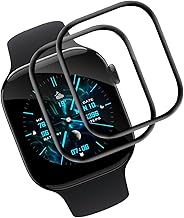 Carantee 2 Pièces Verre Trempé pour Apple Watch Series 10 46mm, Résistant Montre protection écran, Sans Bulles Vitre Haut Définition Vitre Protection Compatible avec Apple Watch 10 46mm