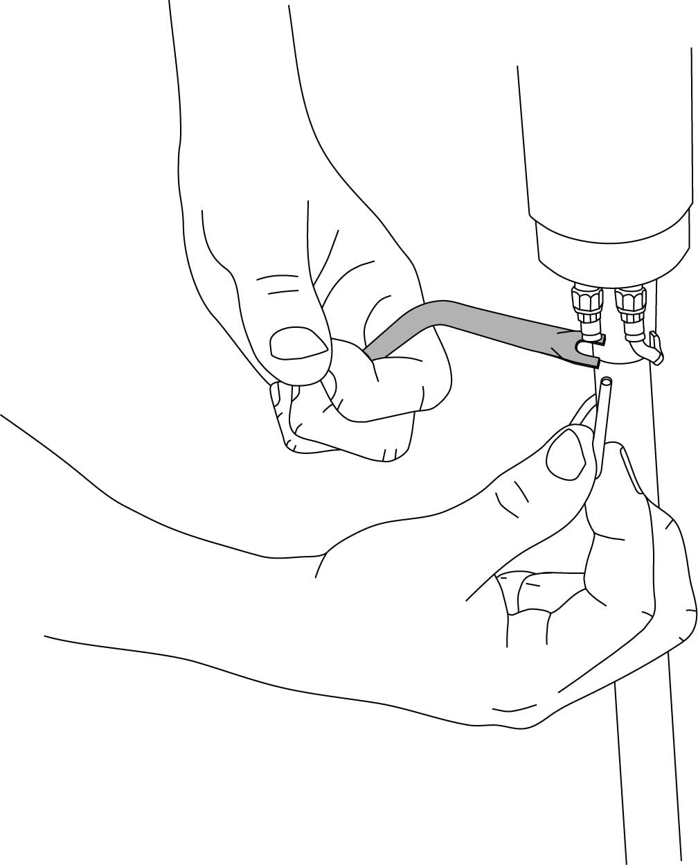 Lisle 42400 Airline Disconnect Set, One Size, Factory