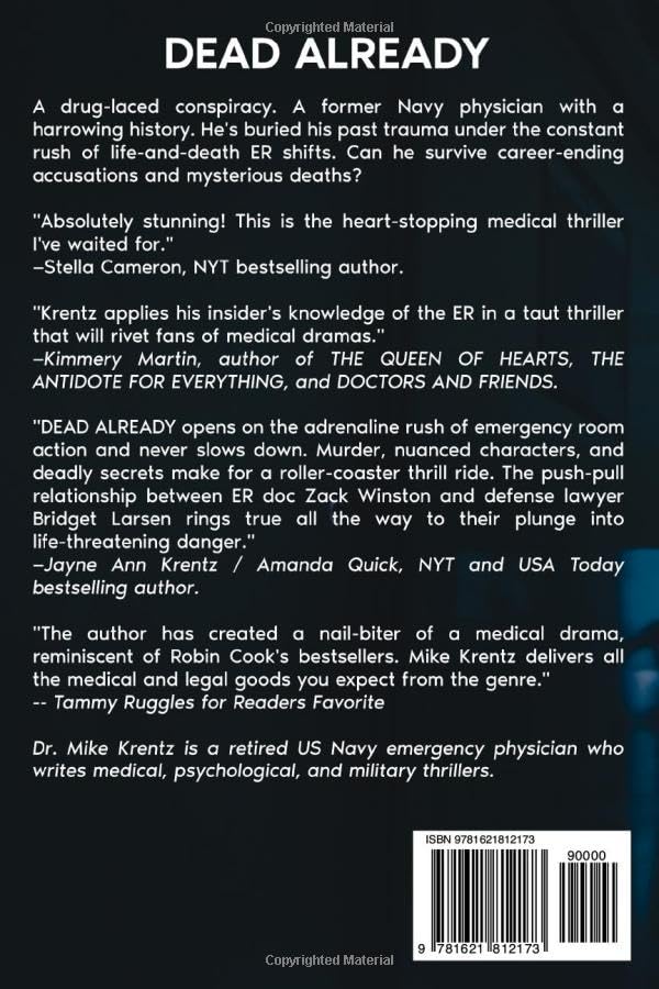 Dead Already: A medical conspiracy thriller (Dr. Zack Winston) - Image 2