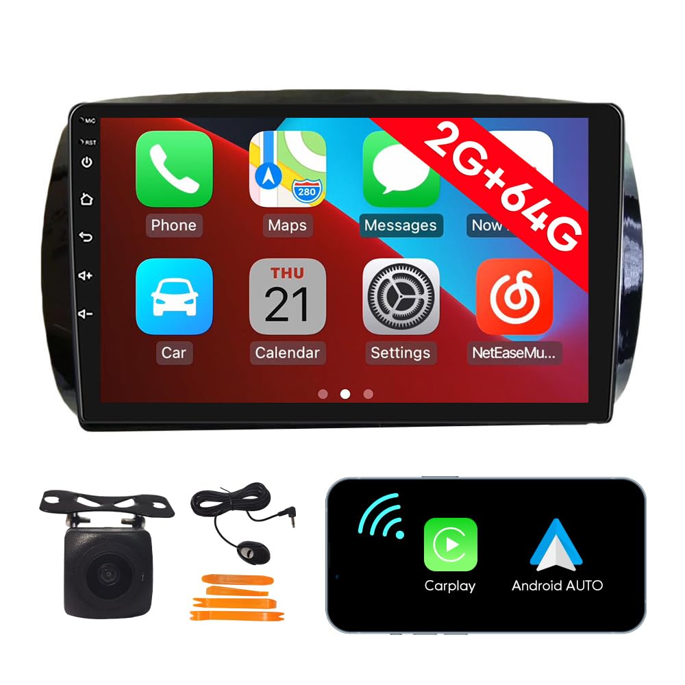 [2G 64G] Android Car Stereo FM Radio Carplay Android Auto 9