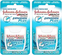 Kit Com 2 Fita Dental Johnson'S Expansion Plus 50m | Pack Econômico