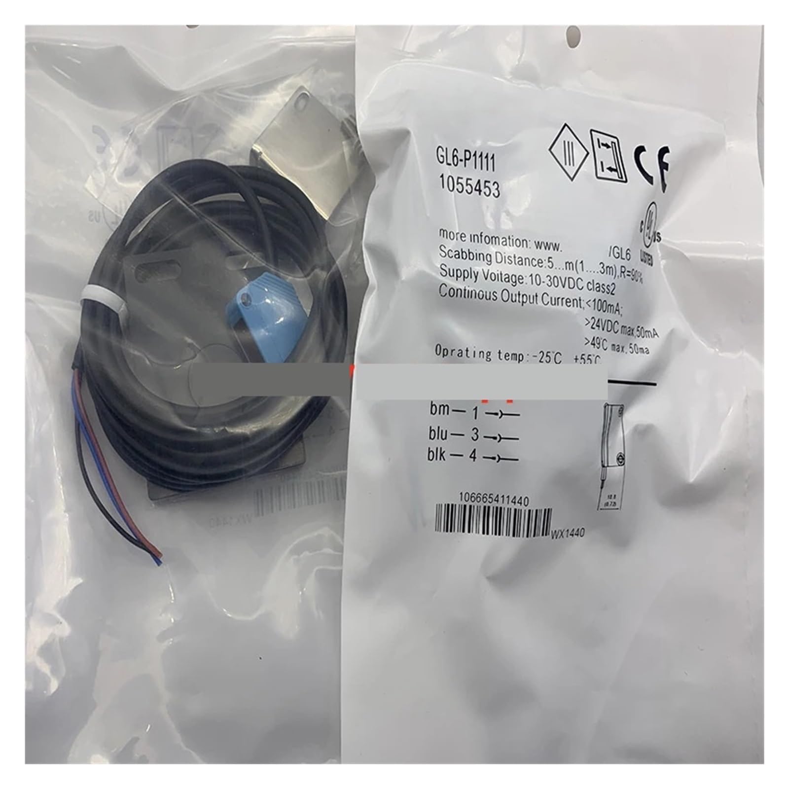 LZIKKGKI 1pcs Proximity switch GL6-P7511 GL6-P7211 sensor