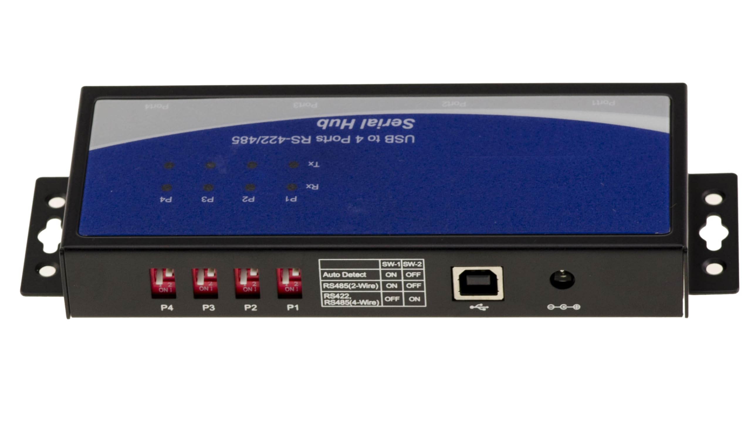 KALEA-INFORMATIQUE Adaptateur convertisseur USB vers 4 Ports RS422 RS485 Industriel, Interface RS-422 et RS-485 par fiche DB9, Protection ESD 15KV