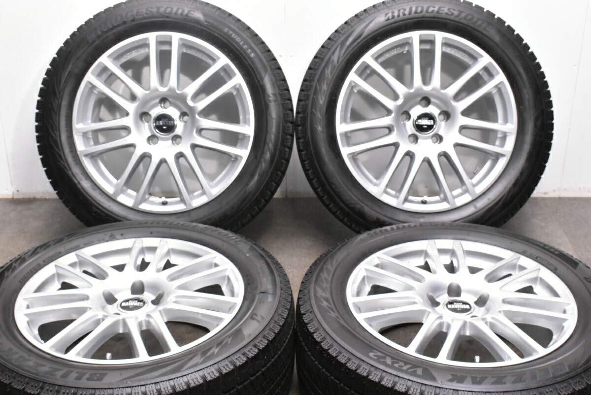 Amazon | 中古 スタッドレスタイヤホイール 4本セット 18インチ 8J 
