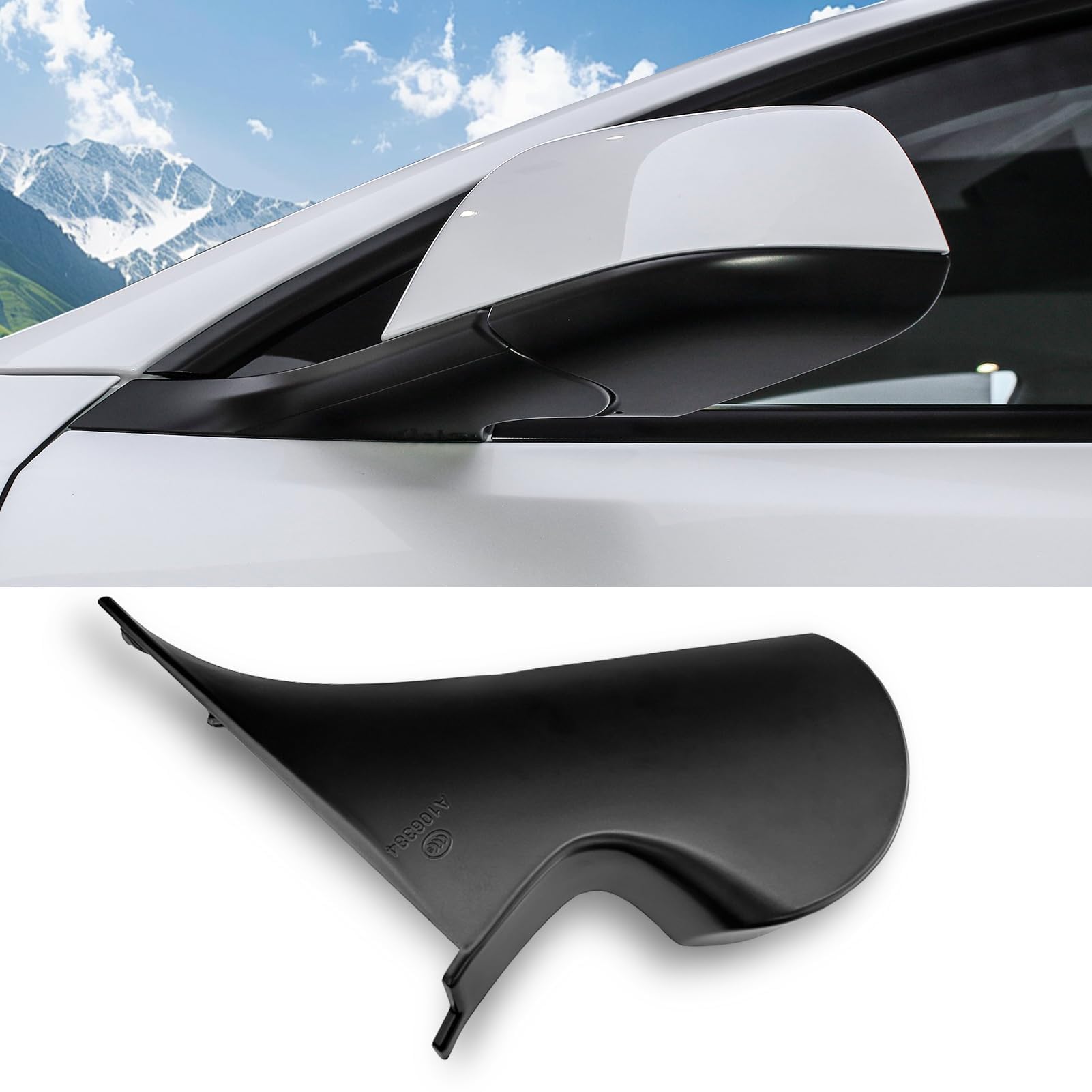 Photo 1 of Jaronx Left Mirror Holder Lower Cover for Tesla Model 3
