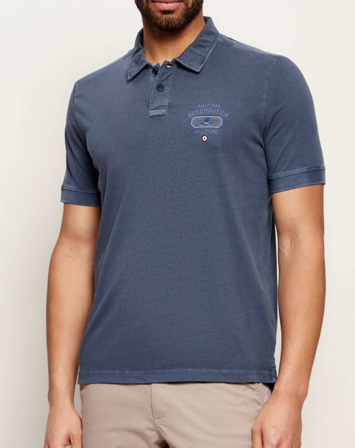 Aeronautica Militare Polo PO1913 para hombre de jersey, camisa, camiseta, manga corta