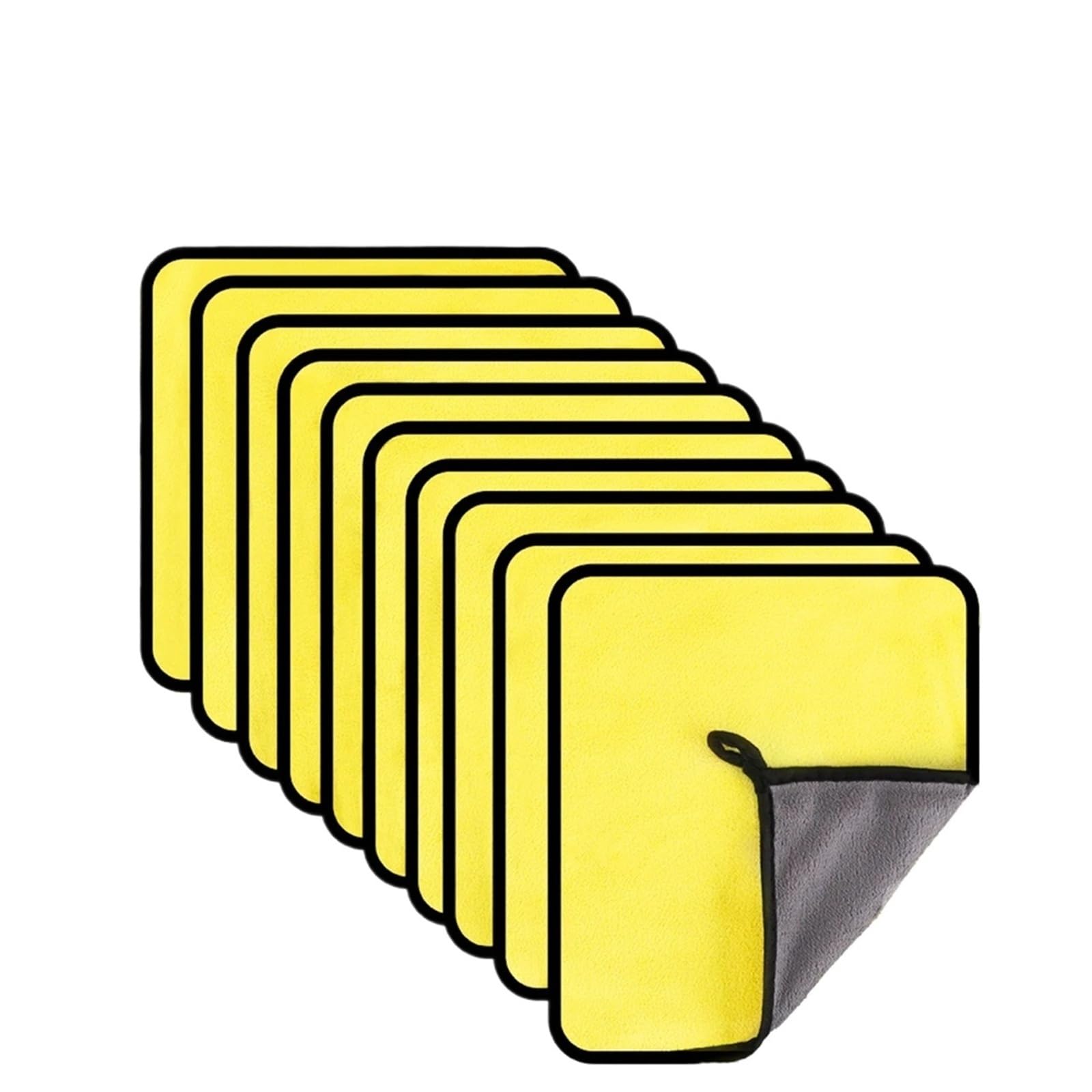 GMEqfhpOPS 3/5/10Pcs Car Wash Microfiber Towel 30 * 30CM / 30 * 60cm Car Cleaning Drying Cloth Care Cloth Car Wash Towel Kitchen Towel Towels Bath(10pcs 30-30cm)