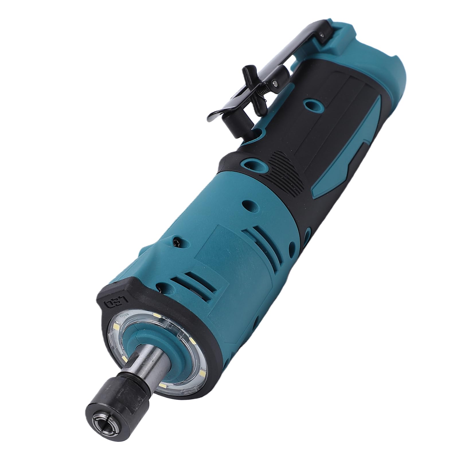 Amoladora de Troqueles Inalámbrica, Amoladora Recta Eléctrica, Máquina Pulidora a Batería con 2 Baterías de Litio de 1300 MAh, 3 Velocidades Ajustables para Amolar, Pulir, (Enchufe europeo