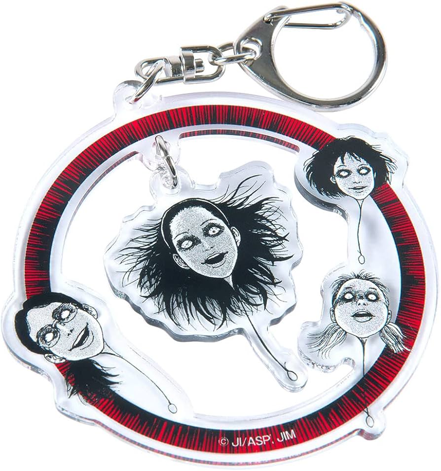 Amazon.co.jp: 伊藤潤二/首吊り気球 ゆらゆらアクリルキーホルダー