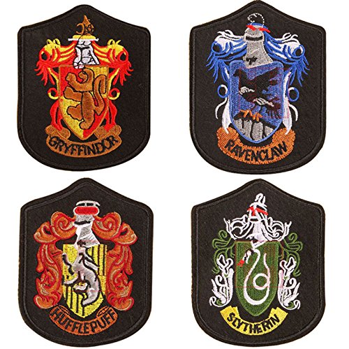 Generic White : 7. 2x10 см Гарри Поттер Колледж Патч Значок Вышивки Патчи DIY Стикер Ткани Аксессуар Одежды Шитье и Ткани Movice