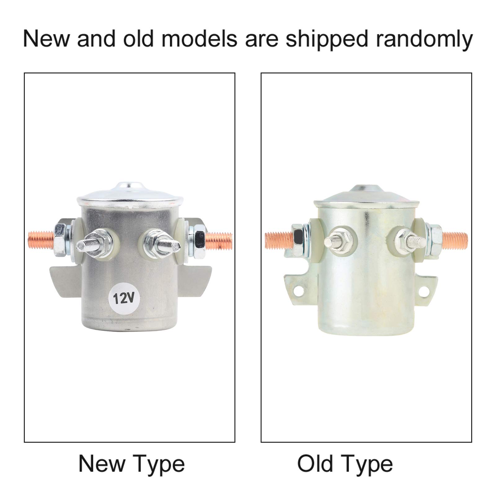 Relè solenoide, solenoide verricello, relè avviamento 12V 200A Piastra di coda Avvia pompa olio Relè interruttore magnetico normalmente aperto