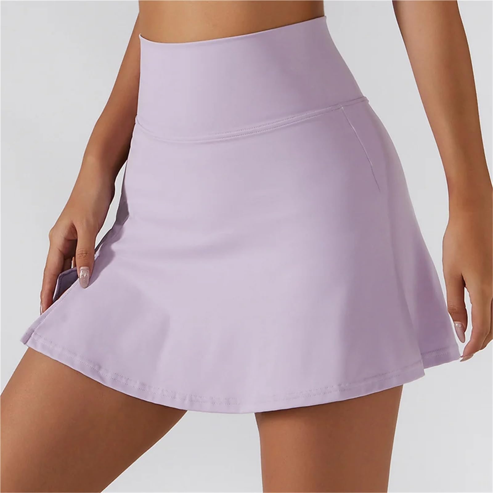 Falda Deportiva de Cintura Alta for Mujer, Faldas Tenis Informales, Falda atlética Verano para Mujer