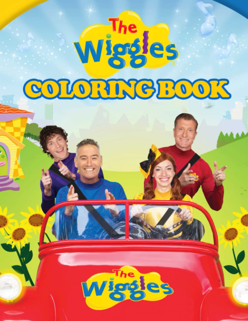 Wiggles Coloring Book: Beautiful Ultimate Art 8.5" X 11" Books For Adults, Teenagers