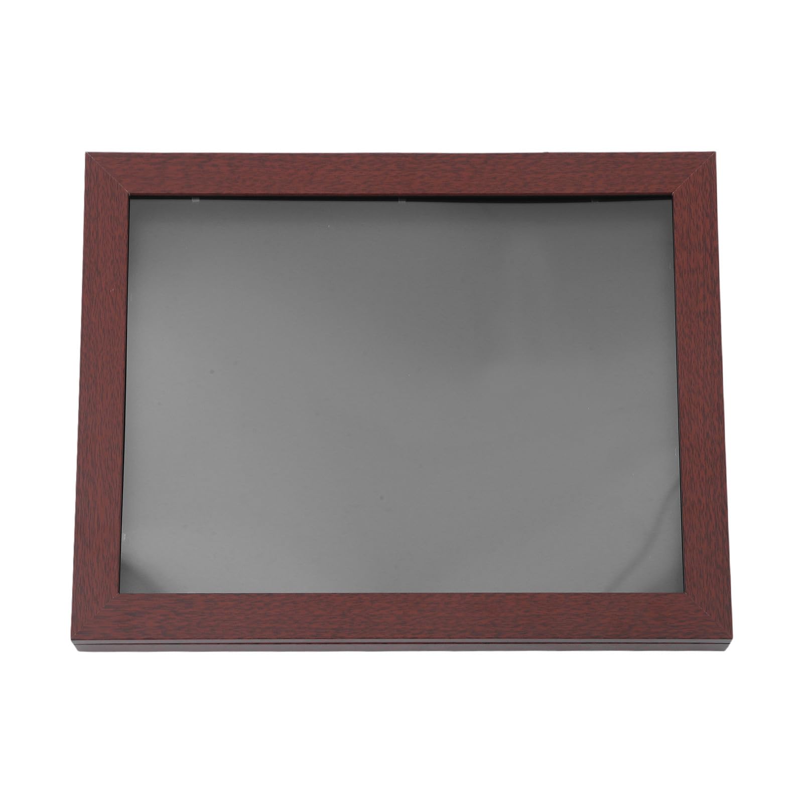 Caja de Sombra Rectangular para Camisetas Deportivas Marco de Madera Duradero, Vitrina Elegante para Exhibir Camisetas de Fútbol y Baloncesto en Mesas