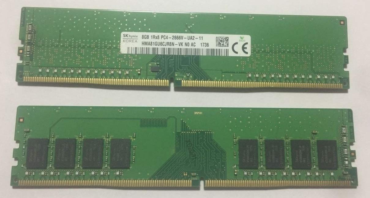 Amazon.co.jp: MCPNAND Hynix HMA81GU6CJR8N-VK DDR4 2666Mhz 1Rx8 PC4