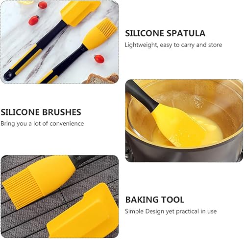 Miniatura 8 de DOITOOL raspador de mantequilla espátula de silicona espátula de silicona cepillo de hilvanado espatulas de reposteria espátula de goma cepillo