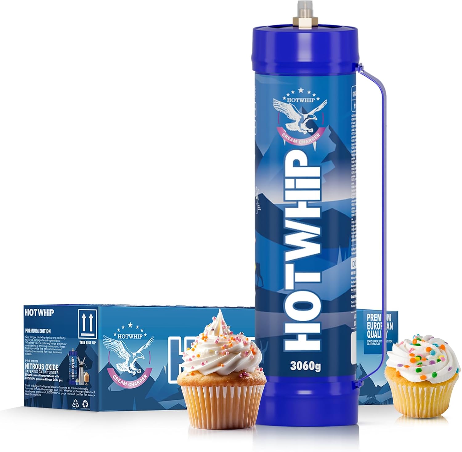 Whipped Cream Charger 3000g 4.5L N2O cartidge