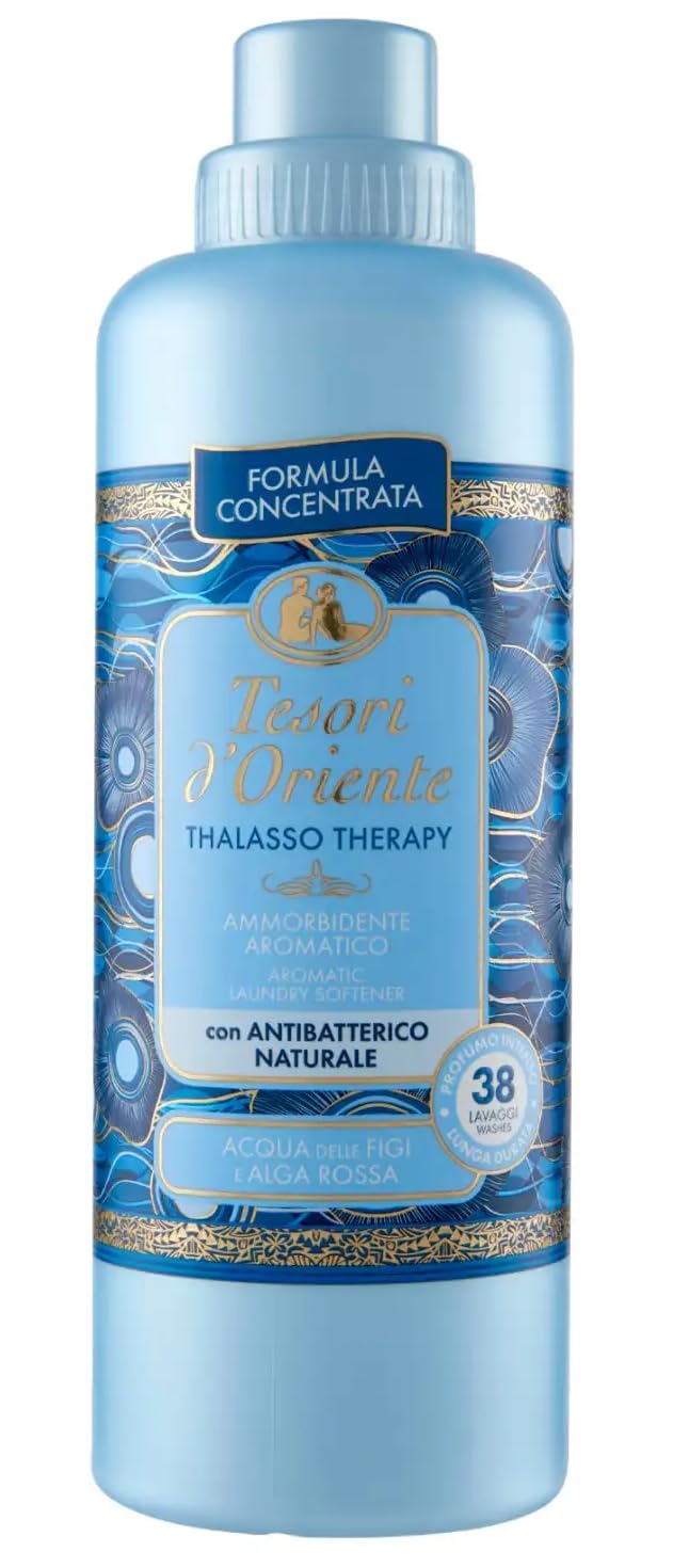 Tesori d'Oriente Persian Dream Thalasso Therapy Ammorbidente Concentrato, ammorbidente concentrato, 38 lavaggi, 760 ml + 1 polvere di talco FELCE AZZURRA 100 g