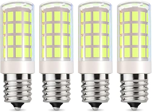 Luz para horno de microondas, bombilla LED E17, base T7, 4 W (equivalente a halógeno de 40 W), hornos de microondas de 120 V, pieza de repuesto para