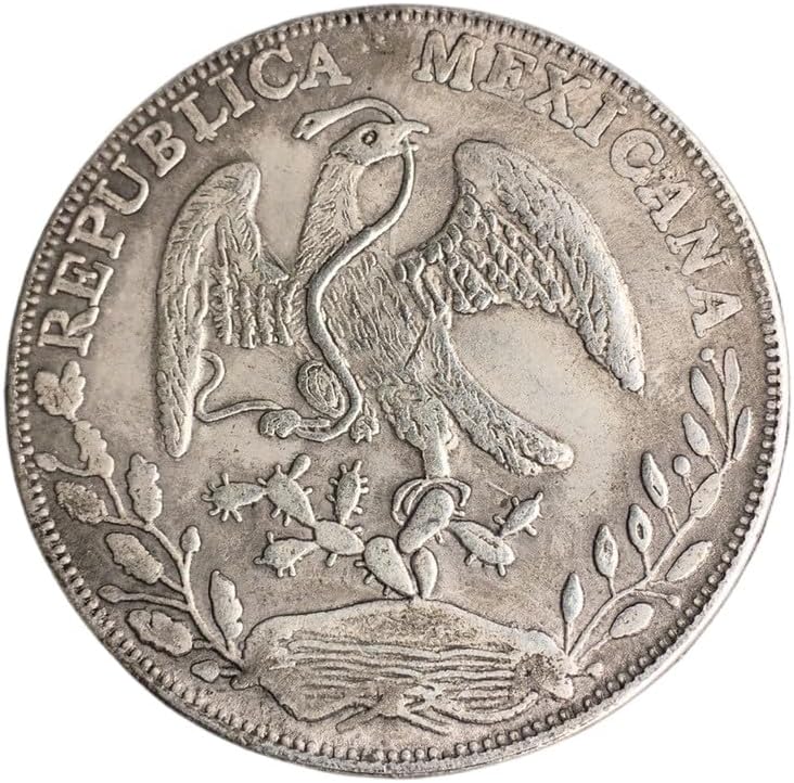 1882 Liberty Mexican Eagle Rare Collectible Coin, Antique U.S. Coins, Morgan Dollar Old Coins, Ancient American Feng Shui Lucky Coin Collection(Mexican Eagle 1882)