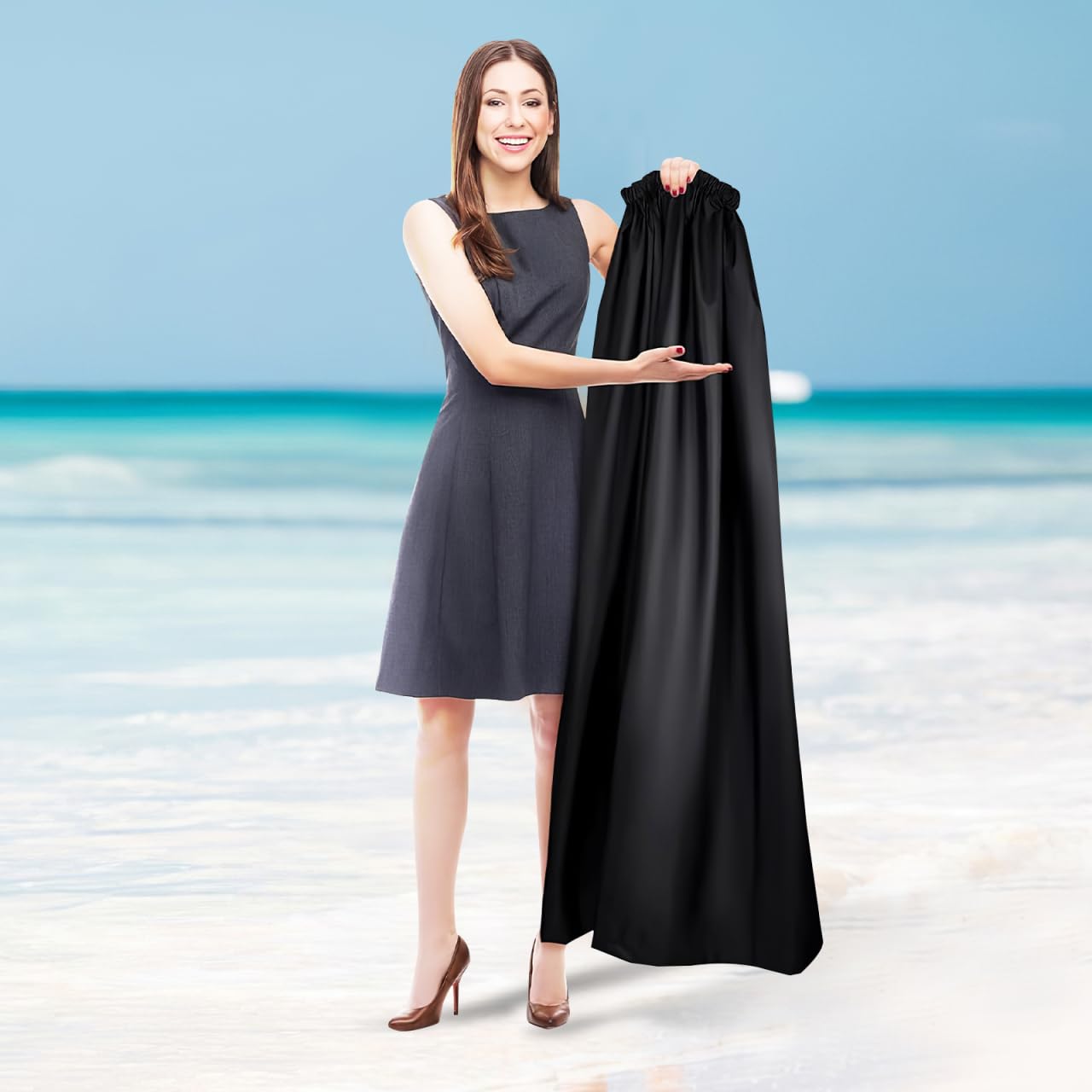 Tragbare Umkleidekabine Aus Polyester Sichtschutz Umkleidezelt Für Strand Schwimmen Camping Leichtes Sofort-Dressing-Überzug Mit Großzügigem Platz Und Atmungsaktivem Material