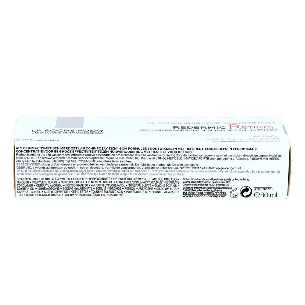 La Roche-Posay Redermic Retinol korrigierendes Anti-Falten Serum intensiv, 30 ml Gel