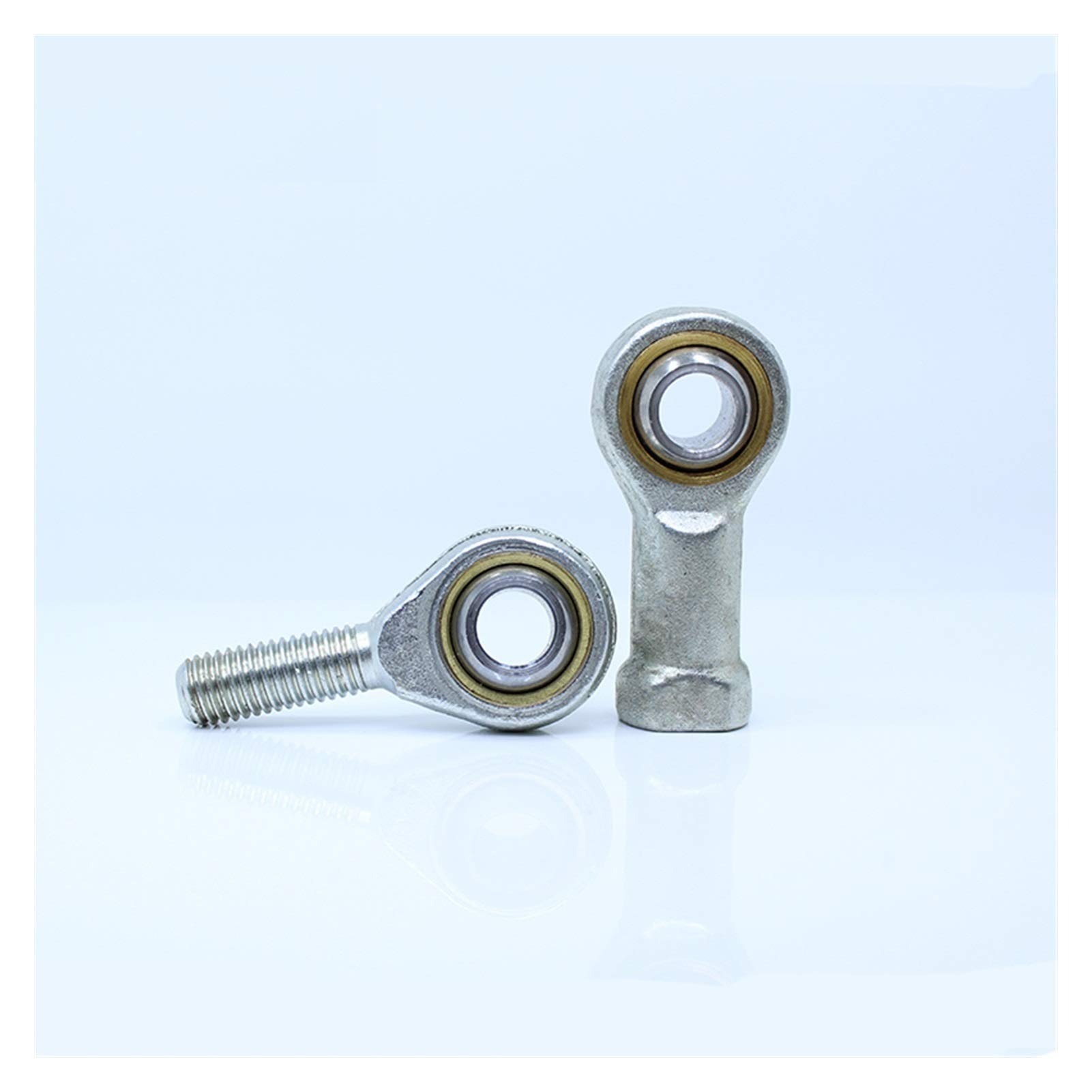 XRKJKQIDG Rod End Joint Bearings SI5T/K SI6T/K SI8T/K Self Lubricating Female Threaded Ends Bearing(SI8T K)