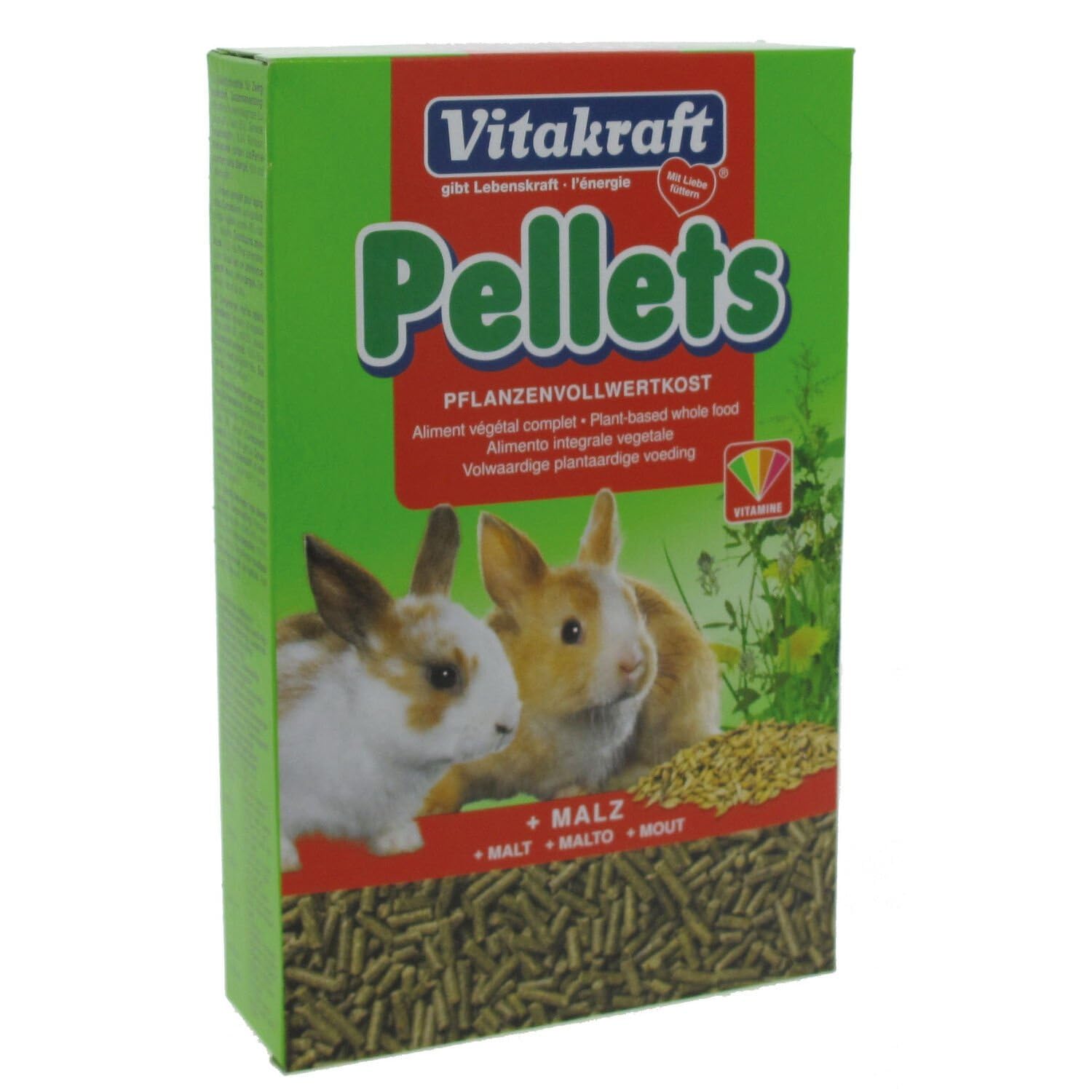 Générique VITAKRAFT – Alimentation Complète pour Lapin Nain, Croquante et Nutritive, Sachet 800g - Le Lot De 3