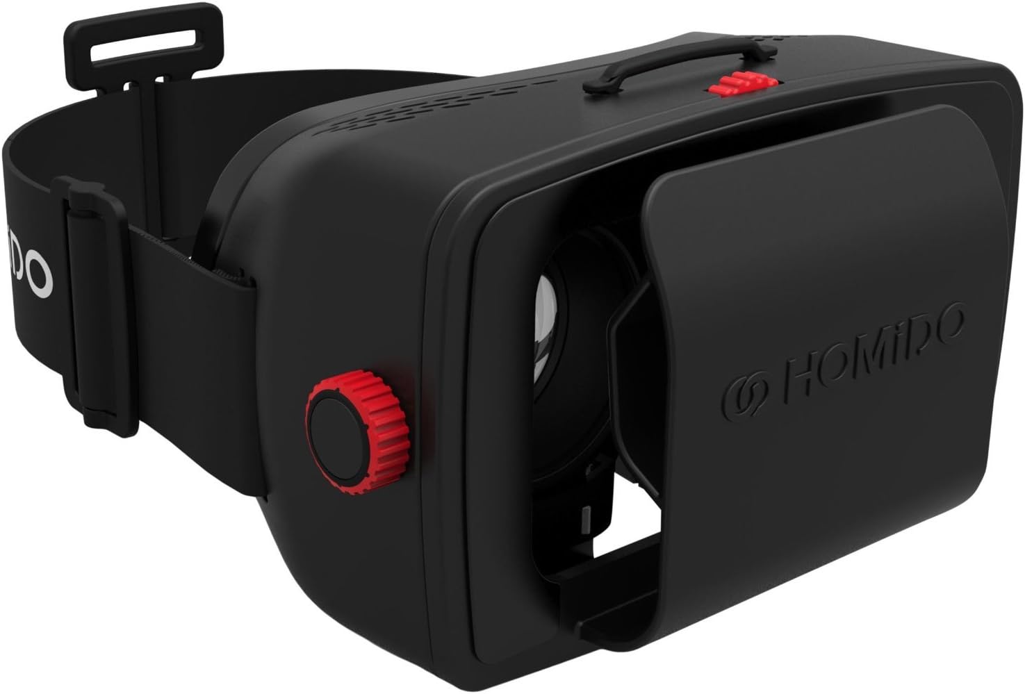 Homido Virtual Reality 3D Wireless Headset Glasses for Smartphones - Black