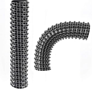 Motorized Lower Nozzle Hose 6" x 1.25" ID for Shark Rocket HV300 HV302 HV321 Vacuum Black (2 Pack)