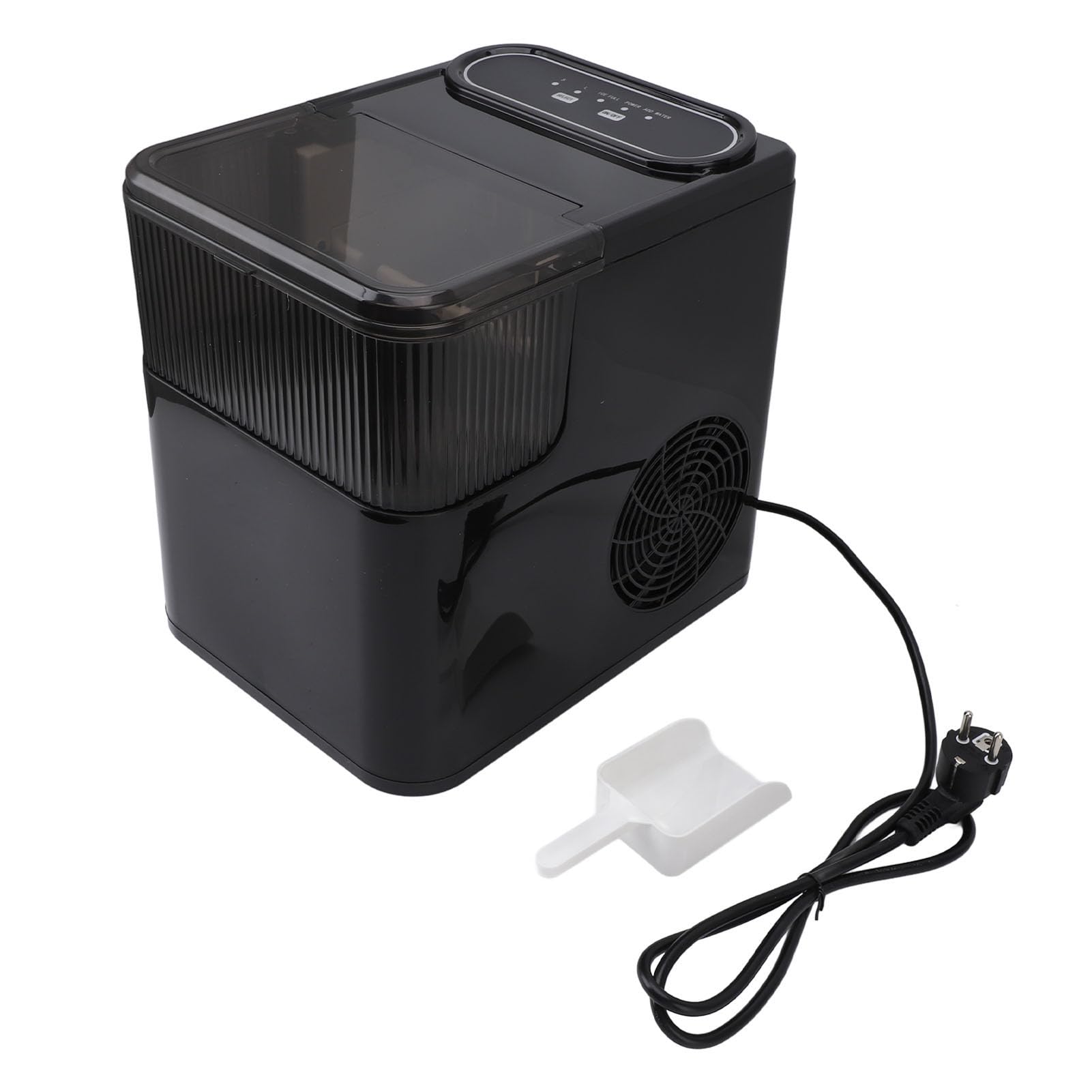 Sxhlseller Máquina para Fabricar Hielo Autolimpiante Rápida de 26 Libras/día |Encimera Compacta Automática para el Hogar, Bar, Restaurante, Cocina, Oficina, Fiesta