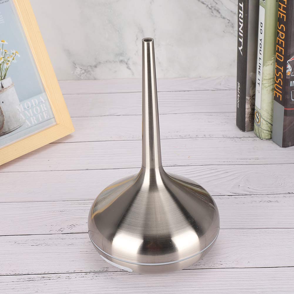 Hidyliu Diffuseur D'aromathérapie avec Humidificateur argenté Portable de 120ml, avec Veilleuses à 7 LED, pour Chambre à Coucher ou Bureau