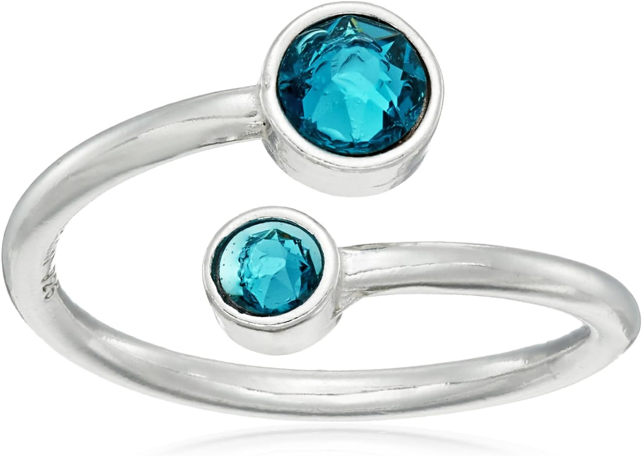 Alex and Ani Wrap Imitation Birthstone Stackable Ring, Size 5-7