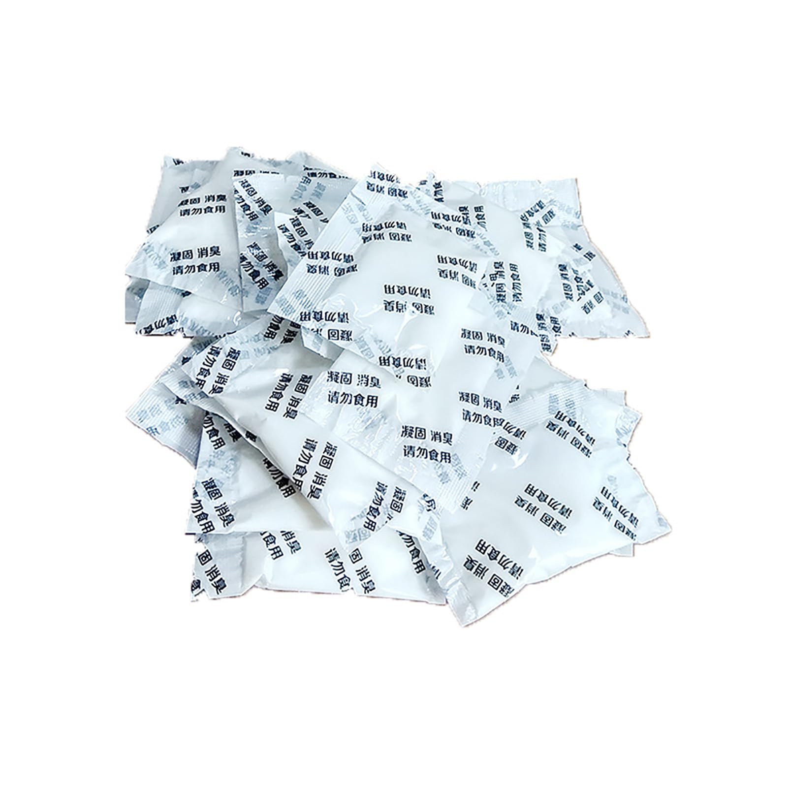 Coagulante de inodoro portátil, 100 bolsas de embalaje solubles en agua, inodoro de emergencia, adecuado para camping, actividades al aire libre, senderismo, pesca y viajes