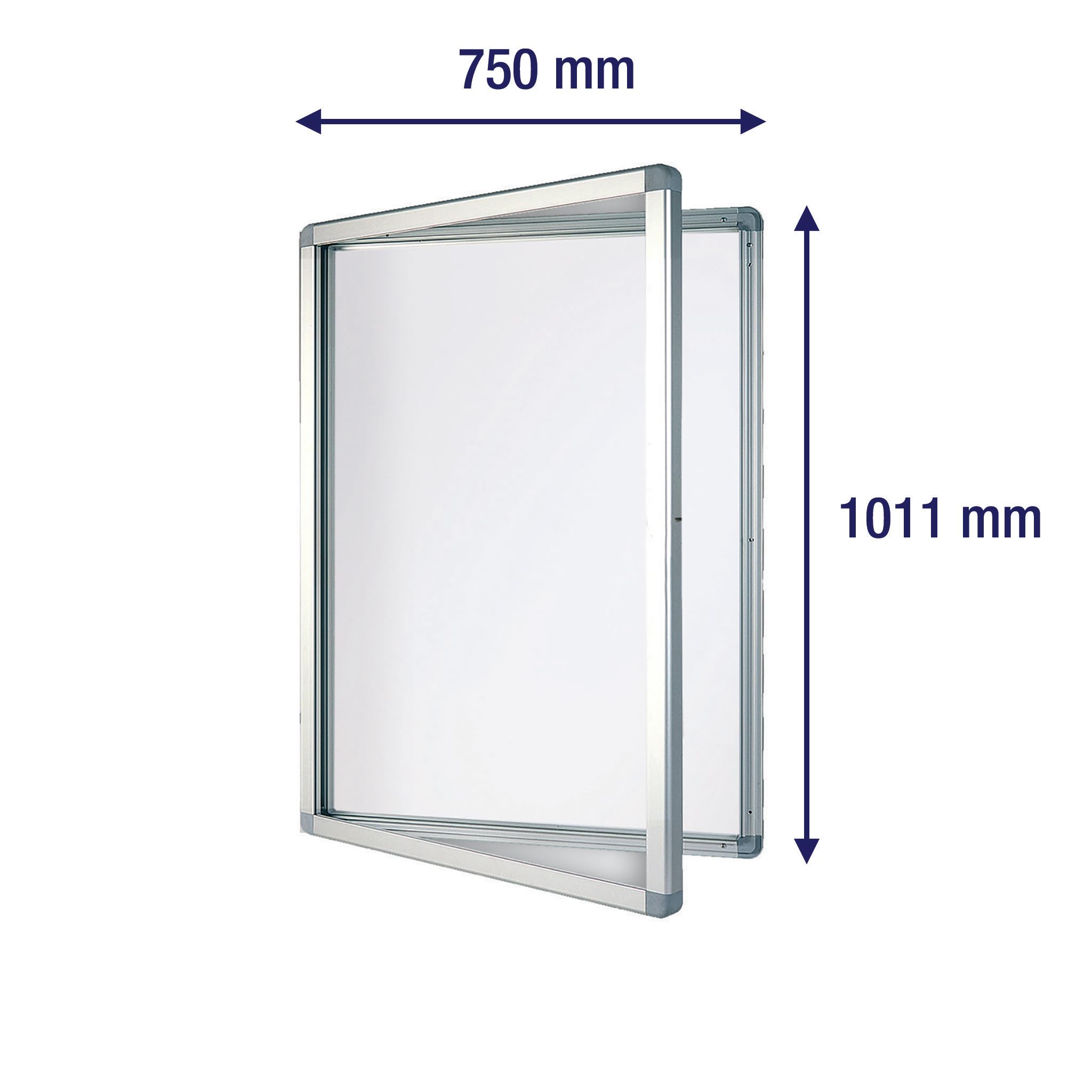 Franken SK9SE Eco Panneau d'affichage à double porte magnétique Blanc 75 x 101,1 x 4,5 cm Format A4