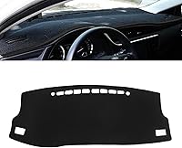 Vista 14 de x xotic tech Alfombrilla para consola central para tablero de instrumentos precortada, antideslizante, protector solar antirreflejos, cubierta