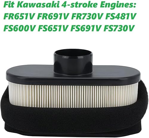 Miniatura 9 de Annolai FR691V Kit de cambio de aceite FR730V Kit de afinación para Kawasaki FR651V FR691V FR730V FS691V Cortacésped motor 11013-0752 Filtro de aire