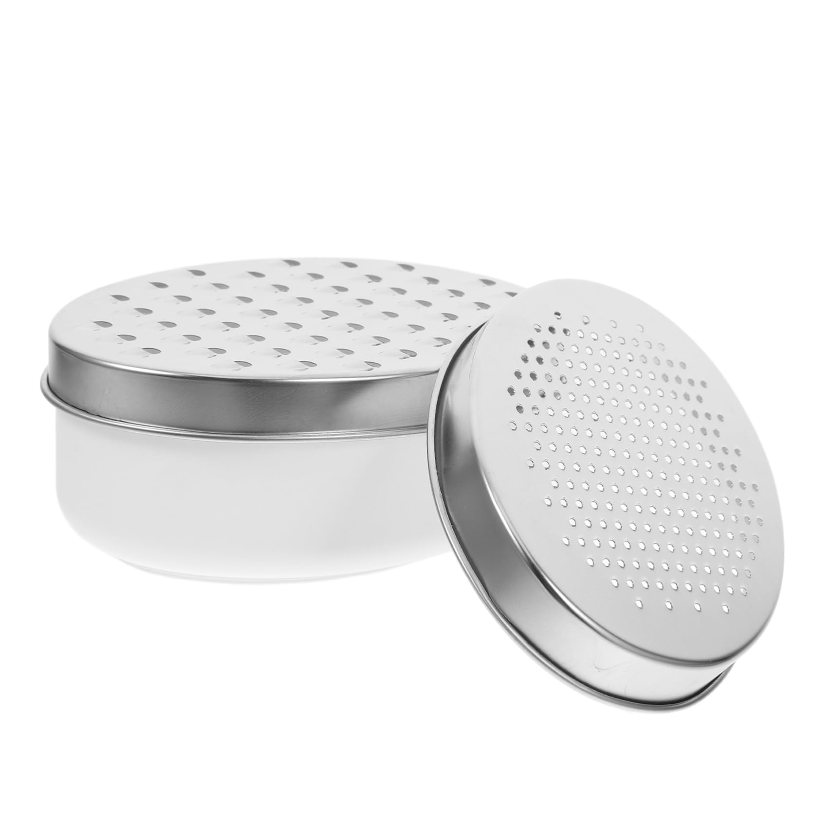 DECHOUS Stainless Steel Cheese Grater with Storage Container Versatile Grater for Cheese Vegetables and More Ergonomic Design for Comfortable Use and Efficient Kitchen