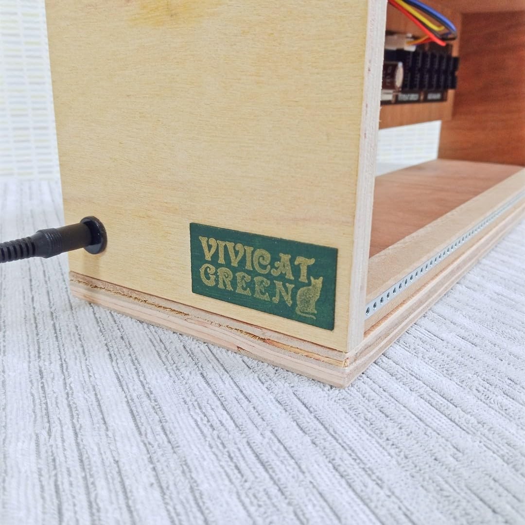 vivicat green 168HP モジュラーシンセケース 電源付き 電源単品】大容量 Power Supply for Eurorack Modular