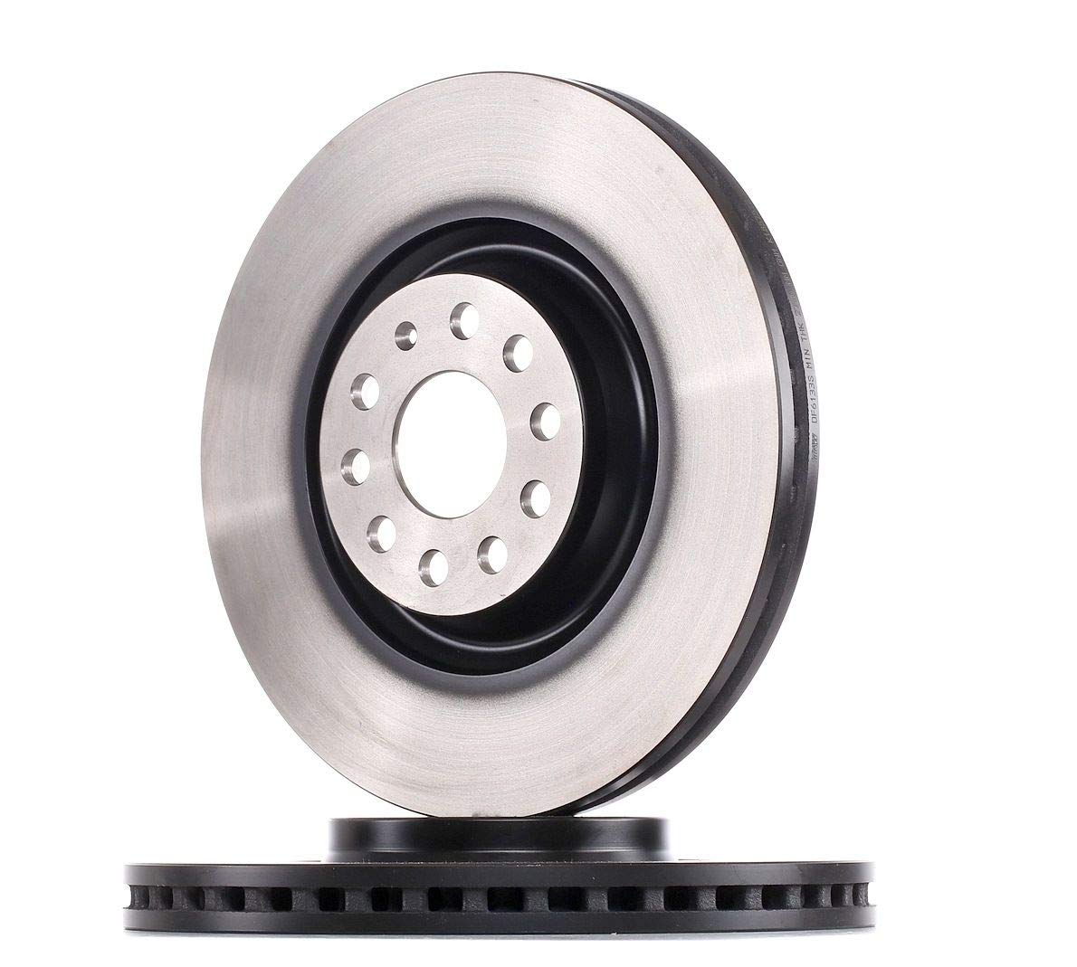 2x TRW Disco de freno Delantero Ø340mm Altura: 49,7mm Espesor: 30mm Corona de Agujeros - Ø: 112mm ventilado DF6133S Compatible con VW Golf 7 Hatchback 5G1, BQ1, BE1, BE2 Passat B8 Variant 3G5, CB5