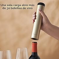 Vista 4 de Rabbit Sacacorchos Eléctrico Automático - Abridor de Vino Manos Libres con Cortador de Papel de Aluminio Integrado, Abrebotellas Eléctrico