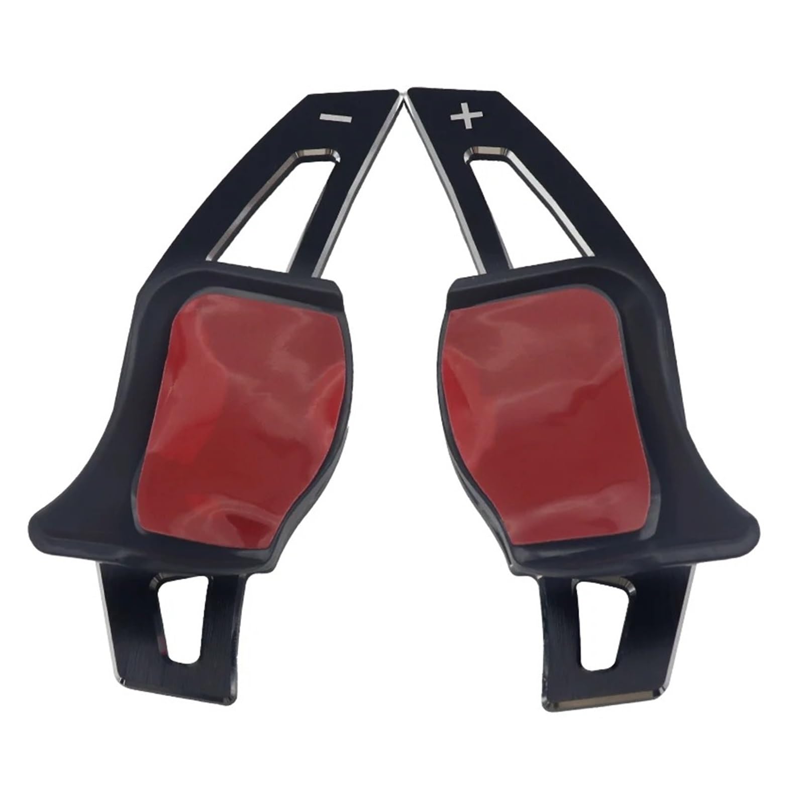 Yakisa Black Paddles Shift For Vw For Scirocco For Touareg For Tiguan For Golf For Gti For Jetta For Passat Car Steering Wheel Shift Paddle Paddle Shifter(Black)