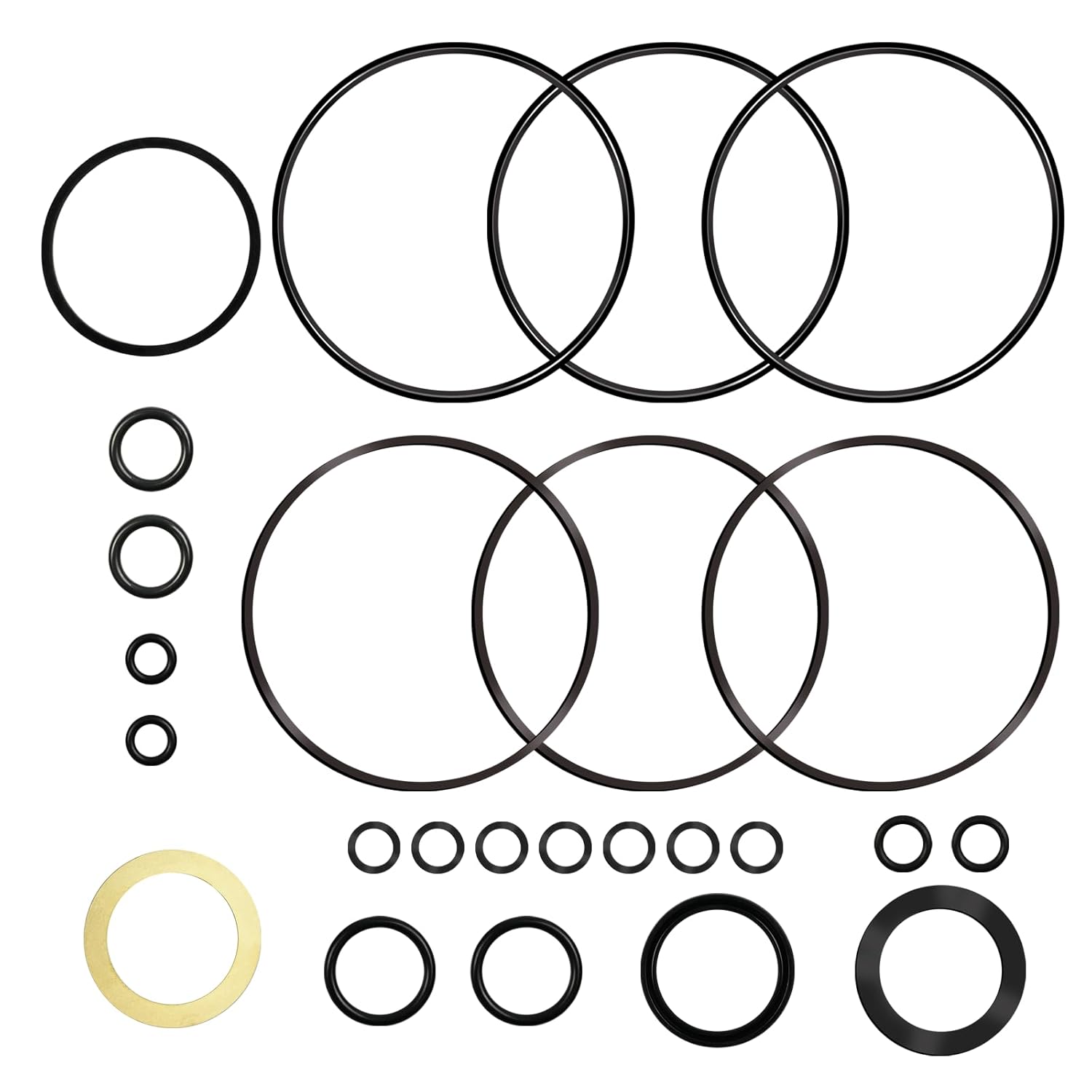 Vanshly,60540000 Hydraulic Motor Seal Kit for CharLynn