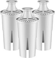 Vista 1 de Replacement for Brita Water Filter Pitchers Dispensers, Classic 35557, Ob03, Mavea 107007, Pitchers Grand, Lake, Capri, Wave Lasts Two Months or 40